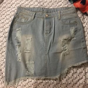 Jean skirt